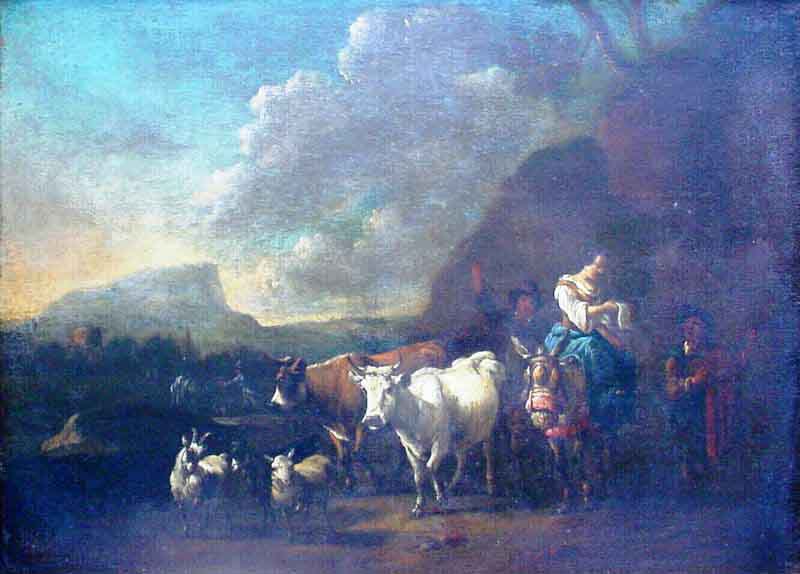 Landscape with figures